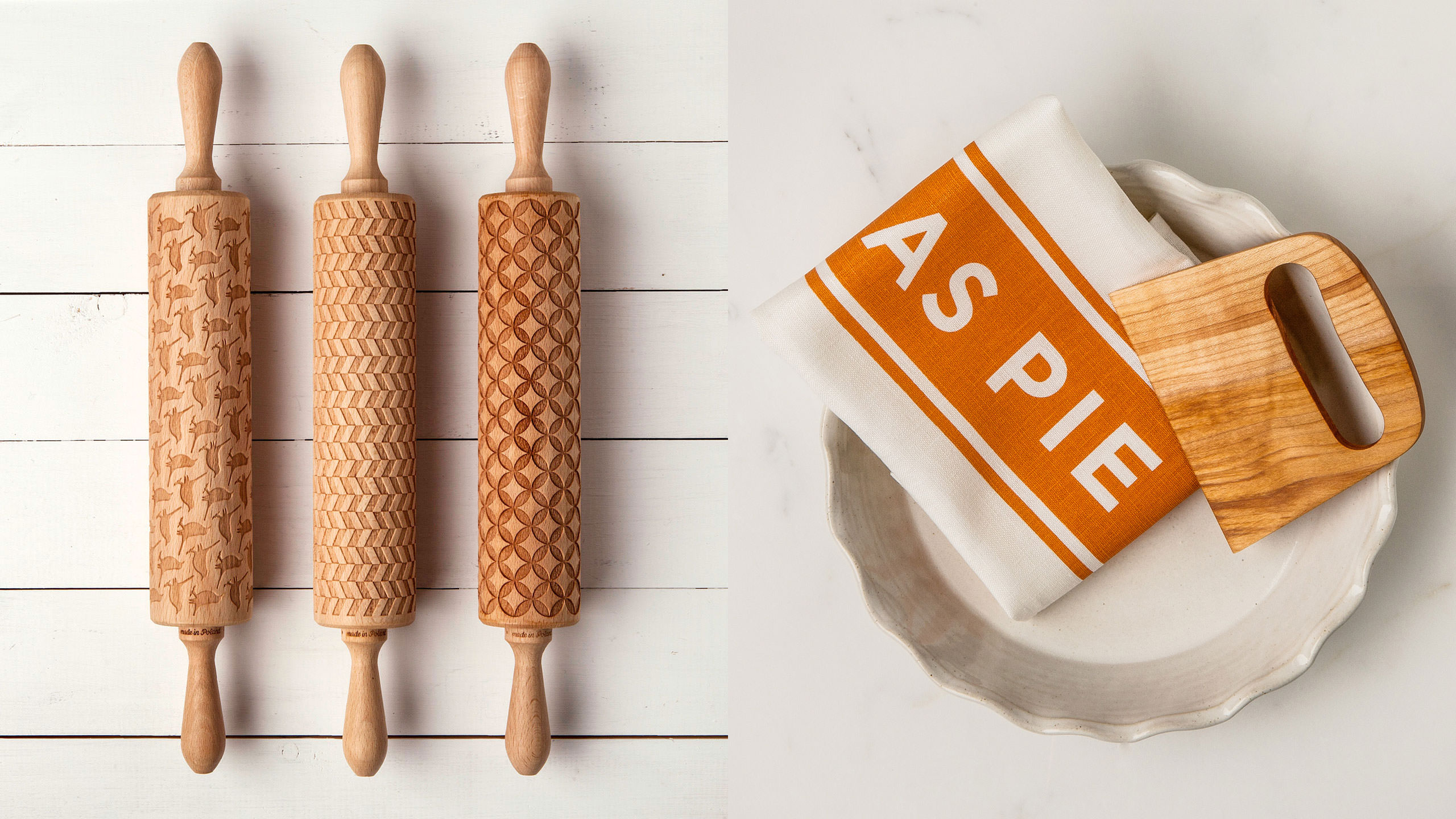 SHED Product Photography - Rolling Pins and Pie Kit