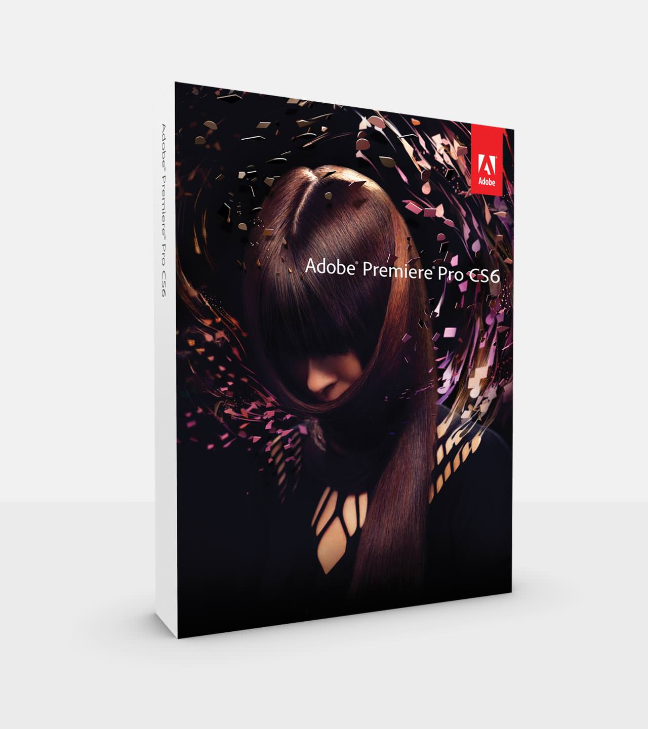 Adobe CS6 Premiere Pro Product Packaging