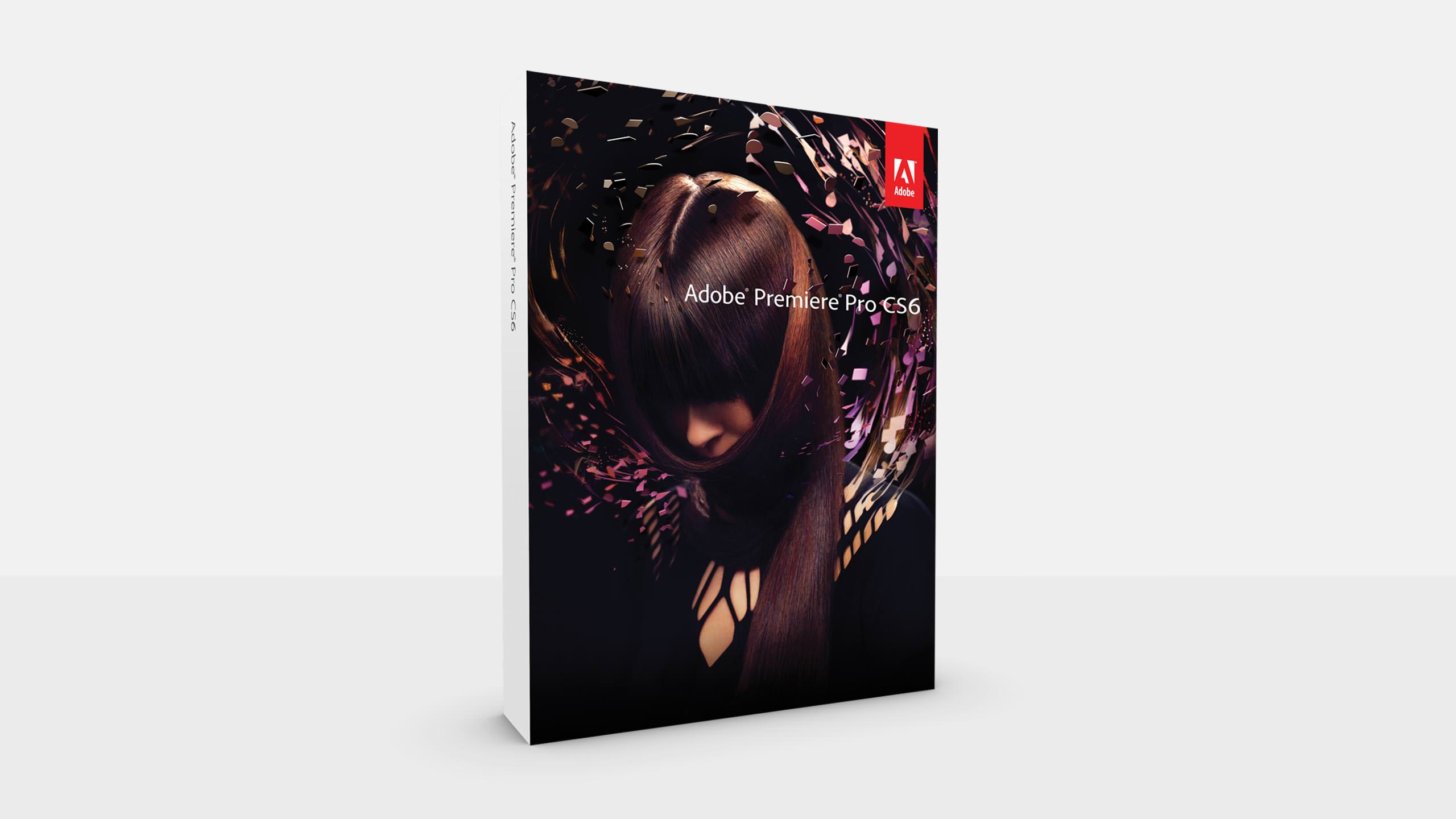 Adobe CS6 Premiere Pro Product Packaging