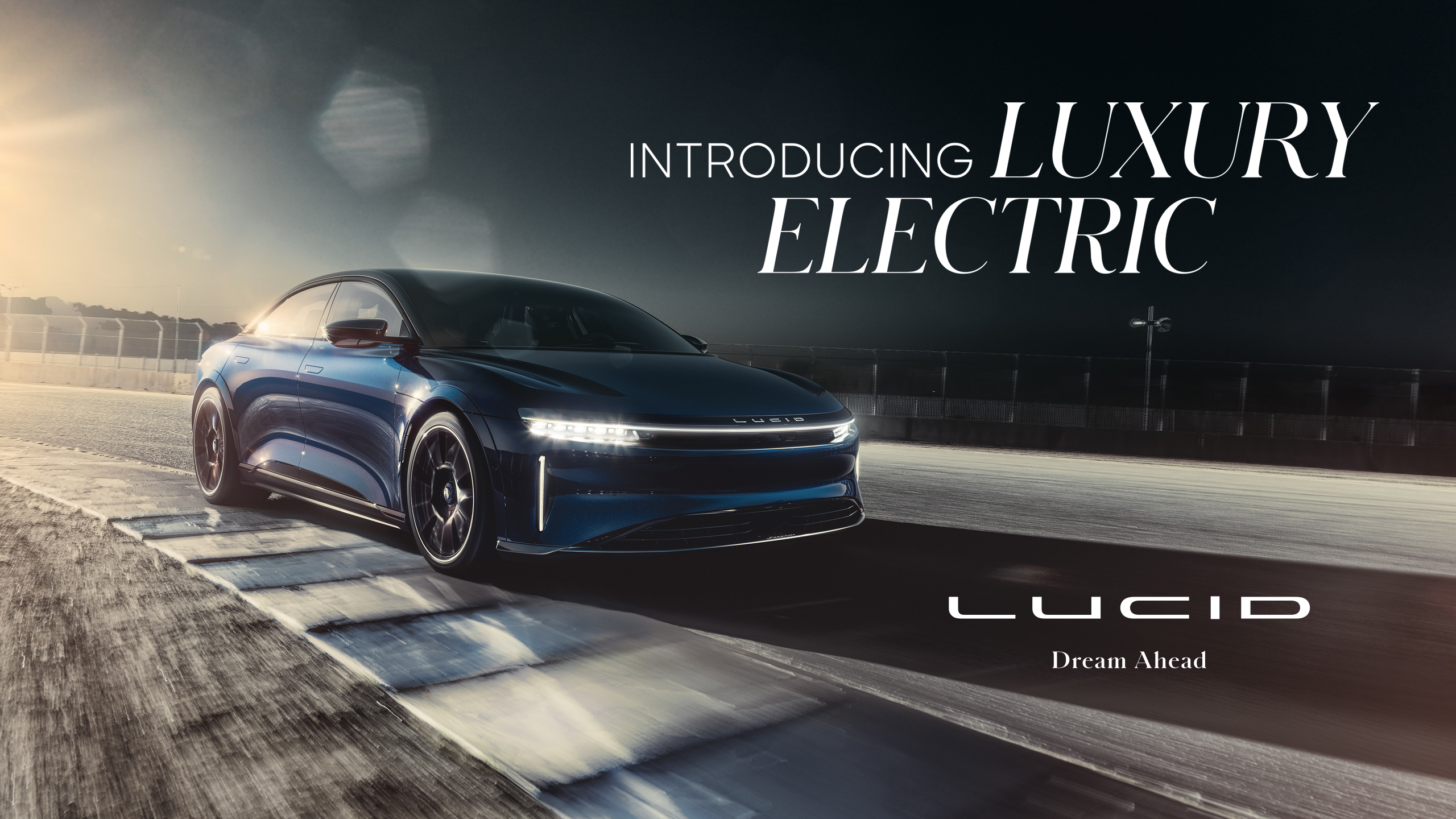 Lucid Air Sapphire with Experience Statement